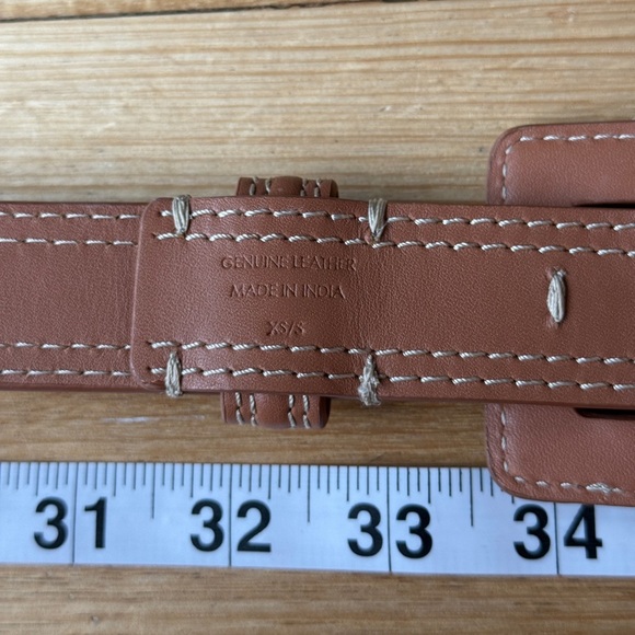 Zimmerman Tan Leather Belt | Sold Out - Picture 4 of 10